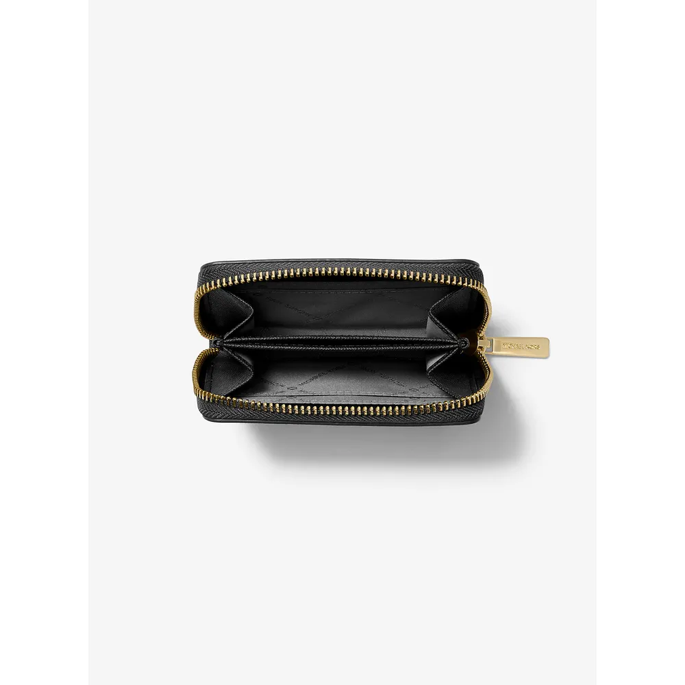 Michael Kors Cartera mediana Jet Set Travel de piel saffiano | Negro