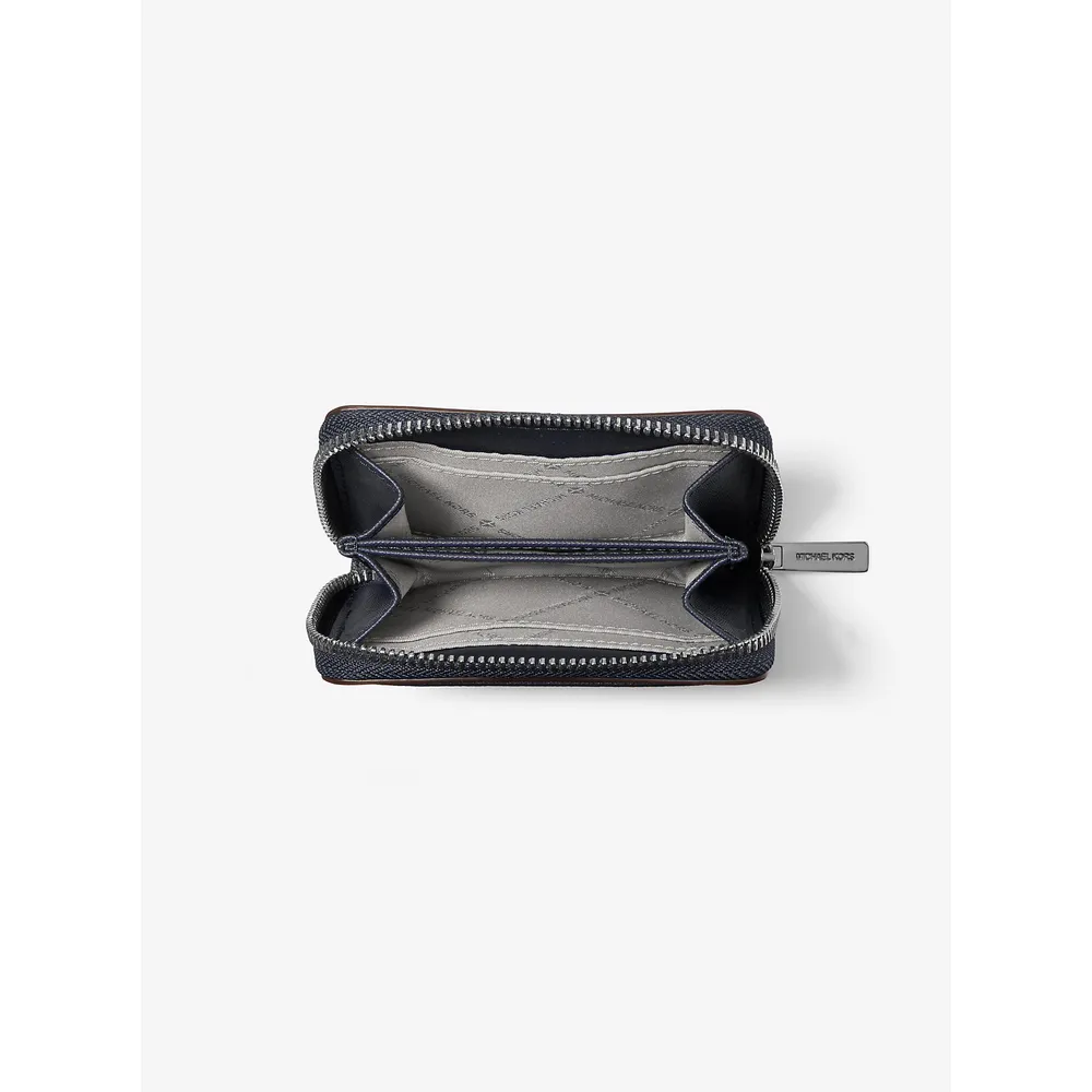 Michael Kors Cartera mediana Jet Set Travel de piel saffiano | Navy