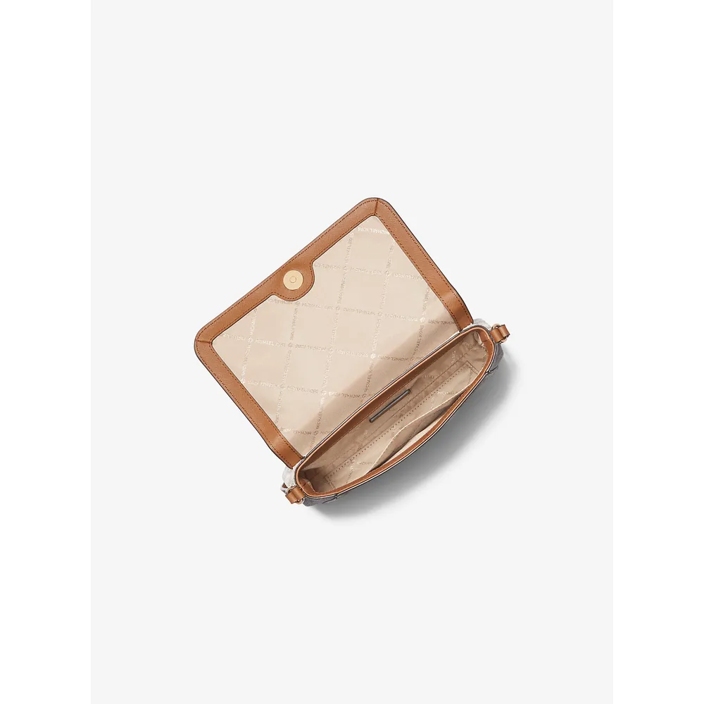 Michael Kors Bolso bandolera convertible mediano con logotipo | Vainilla