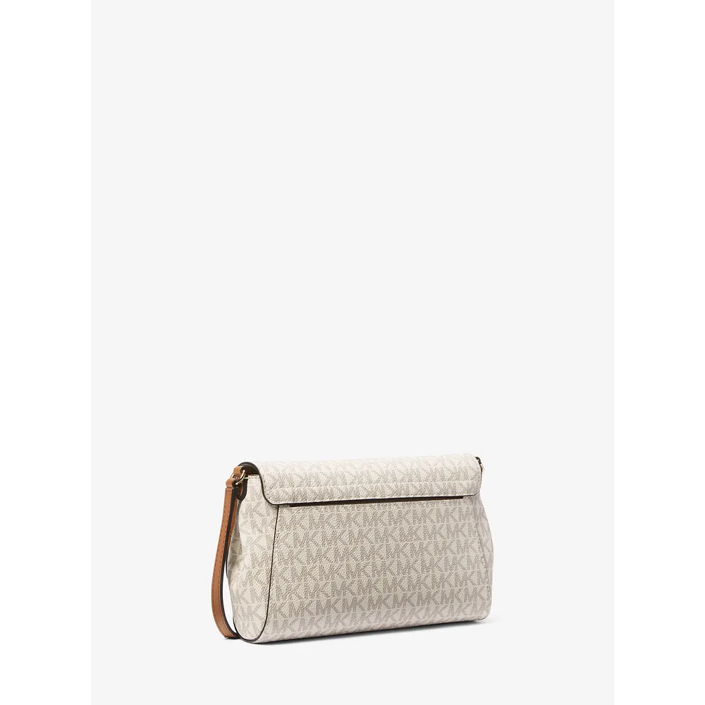 Michael Kors Bolso bandolera convertible mediano con logotipo | Vainilla