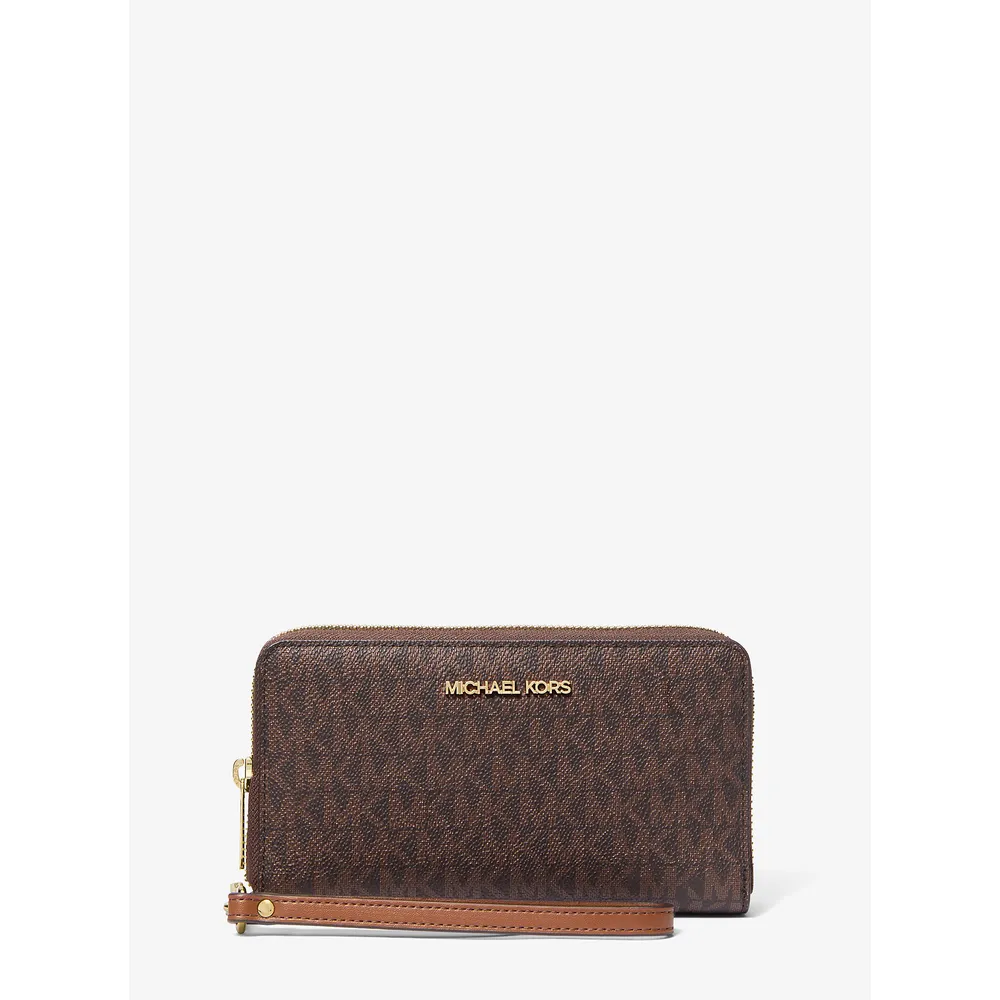mk287793875_0_webp.webp Michael Kors Bolso de mano Jet Set Signature | Marrón