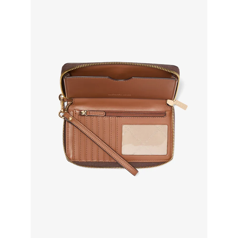 Michael Kors Bolso de mano Jet Set Signature | Marrón