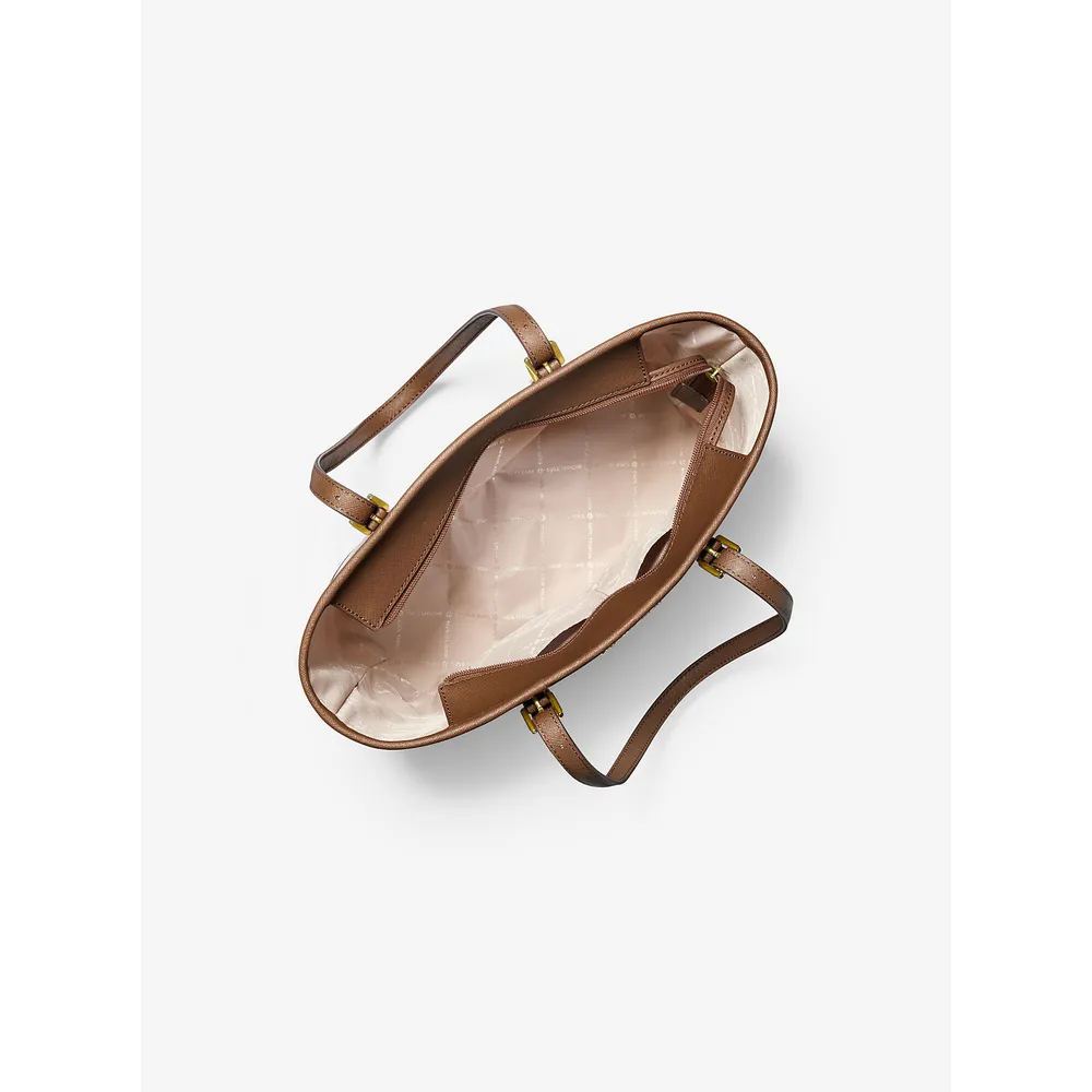 Michael Kors Bolso tote Jet Set Travel pequeño de piel saffiano | Luggage