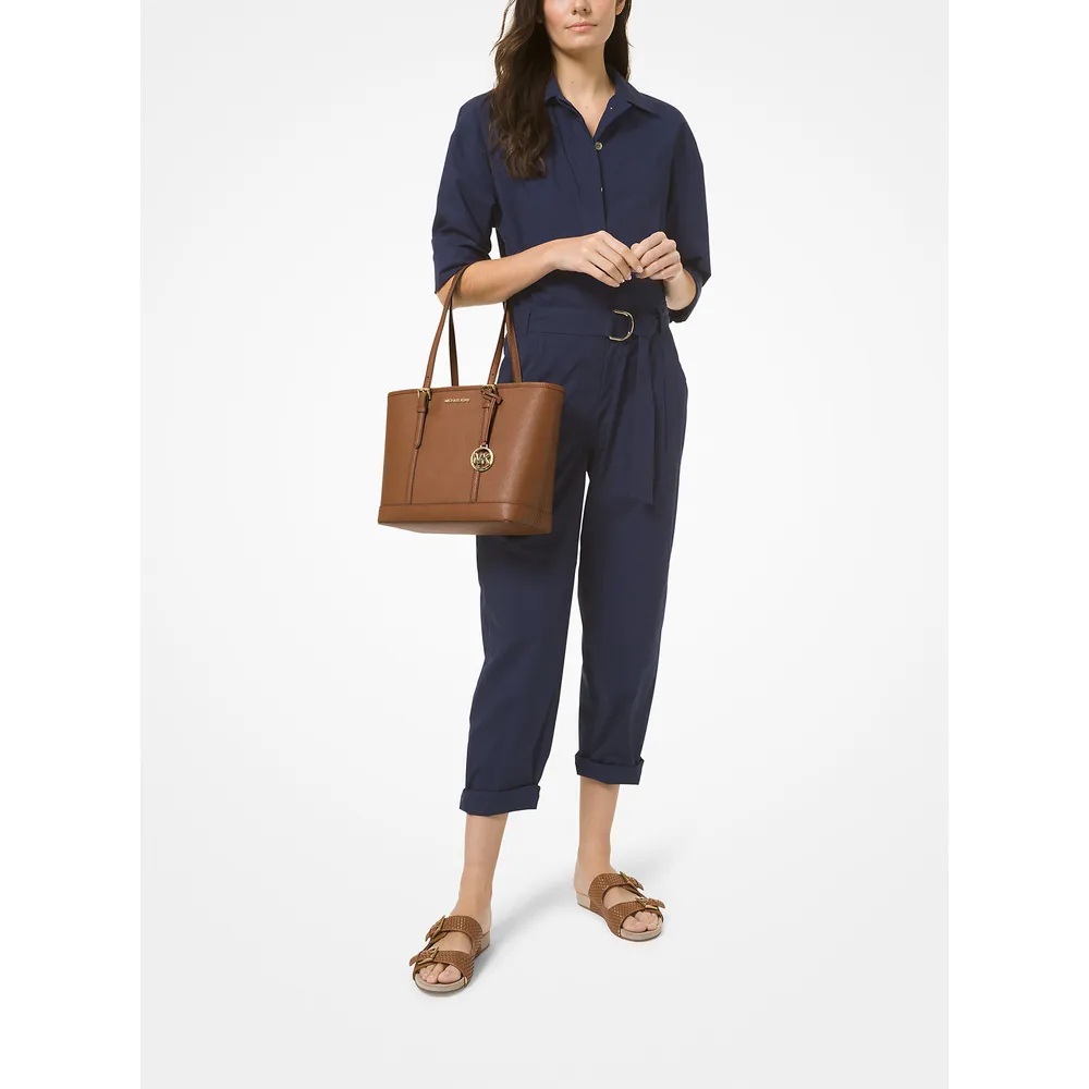 Michael Kors Bolso tote Jet Set Travel pequeño de piel saffiano | Luggage