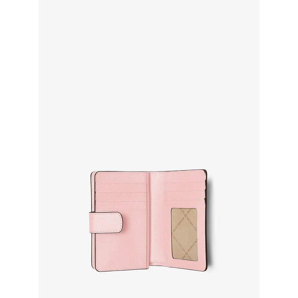 Michael Kors Cartera mediana de piel de grano cruzado | Powder Blush