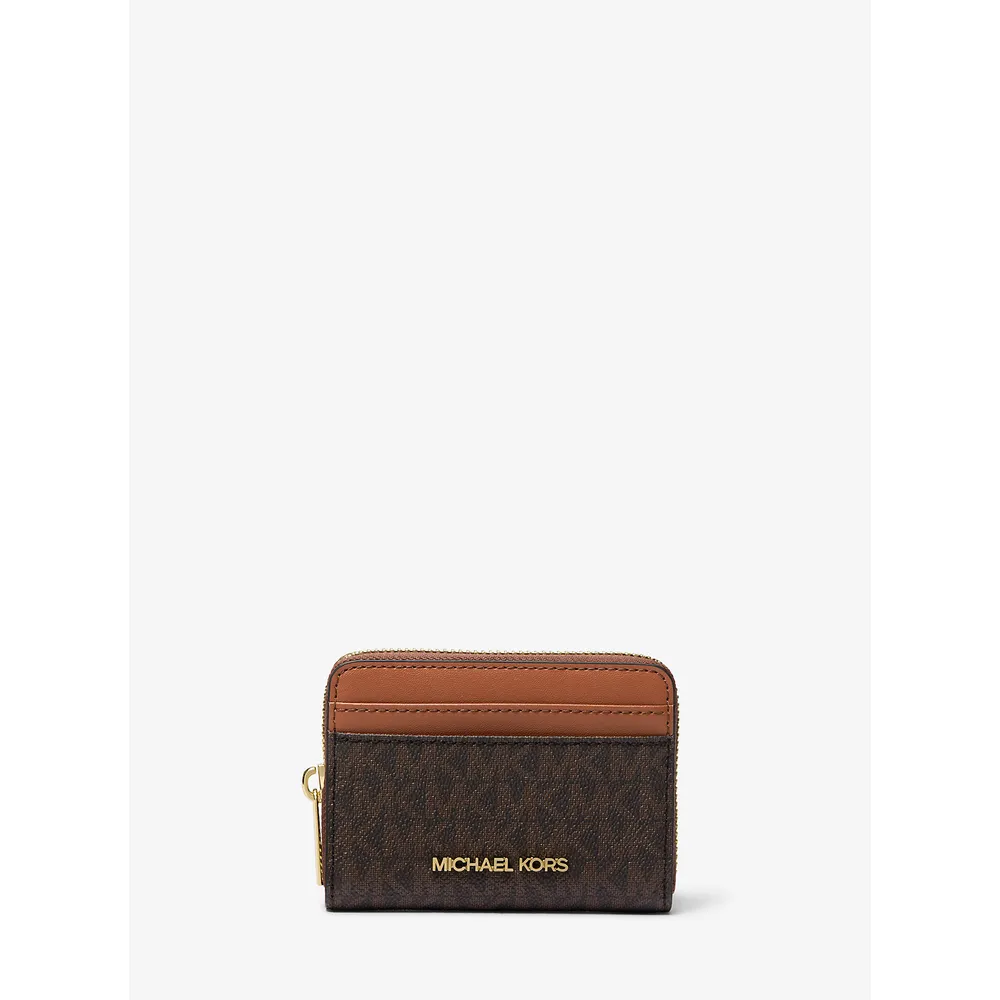 Michael Kors Estuche para tarjetas mediano de Jet Set Travel | Marrón