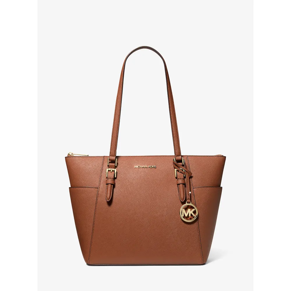 Michael Kors Bolso tote grande Charlotte de piel saffiano | Luggage