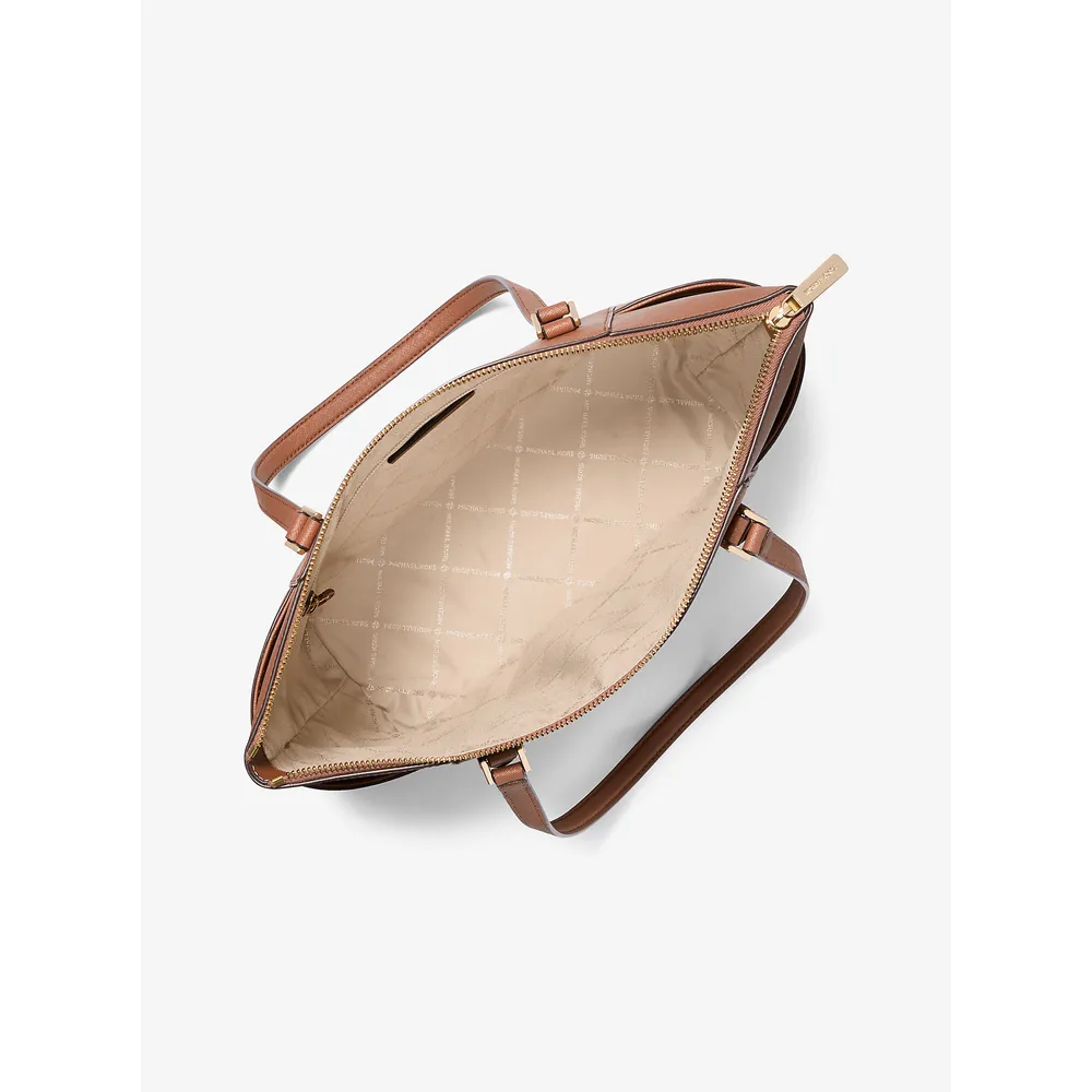 Michael Kors Bolso tote grande Charlotte de piel saffiano | Luggage