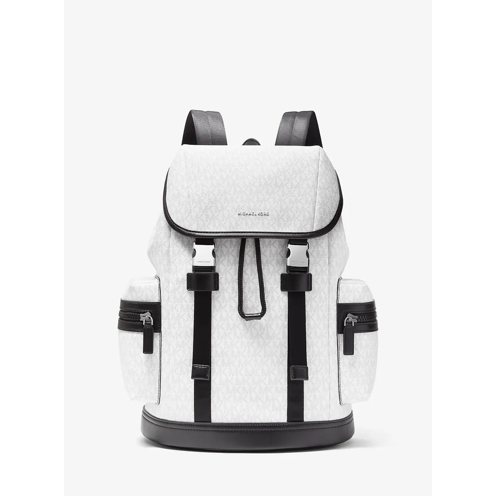 mk439106157_0_webp.webp Michael Kors Mochila con logotipo de Cooper | Bright Wht