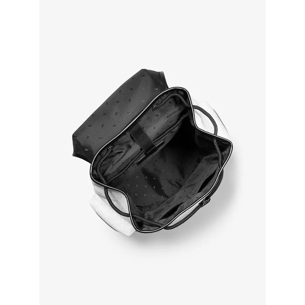 mk439106157_1_webp.webp Michael Kors Mochila con logotipo de Cooper | Bright Wht