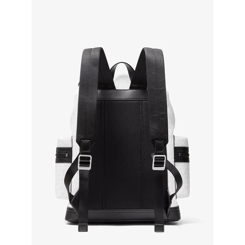 mk439106157_2_webp.webp Michael Kors Mochila con logotipo de Cooper | Bright Wht