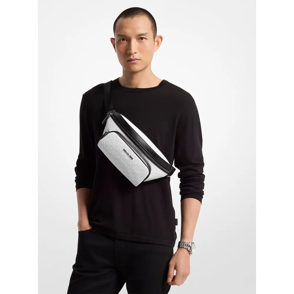 Michael Kors Cangurera con logotipo de Cooper | Bright Wht