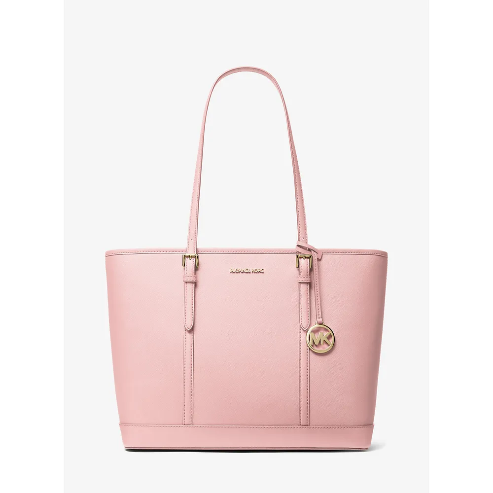 Michael Kors Bolso tote grande de piel saffiano Jet Set Travel | Powder Blush