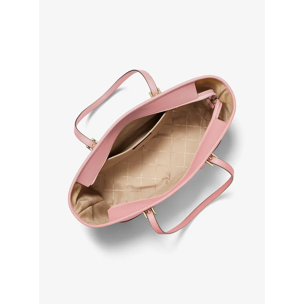 Michael Kors Bolso tote grande de piel saffiano Jet Set Travel | Powder Blush