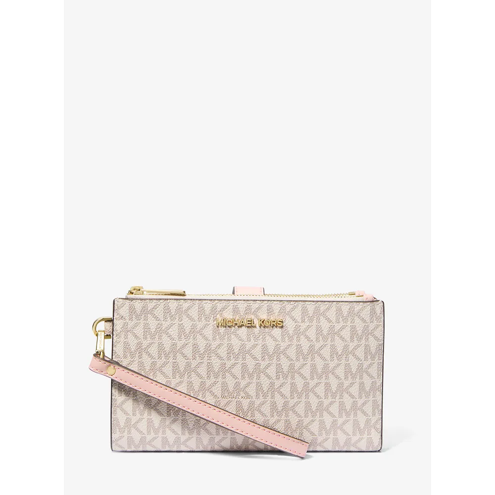 mk490006572_0_webp.webp Michael Kors Cartera para smartphone Jet Set Travel Signature | Pwd Blsh Mlt