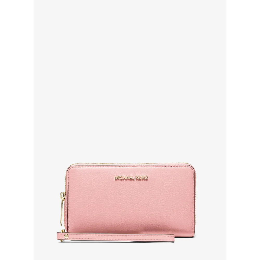mk490007429_0_webp.webp Michael Kors Bolso de mano grande de cuero granulado | Powder Blush