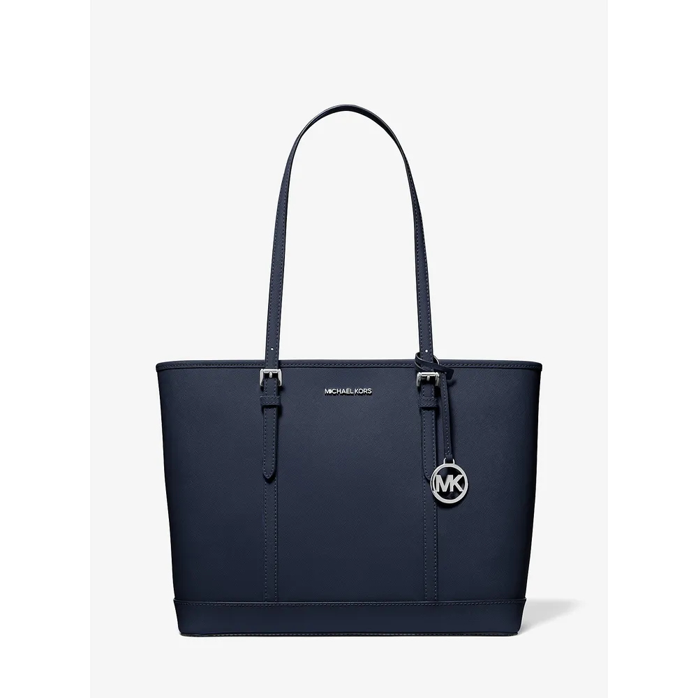 Michael Kors Bolso tote grande de piel saffiano Jet Set Travel | Navy