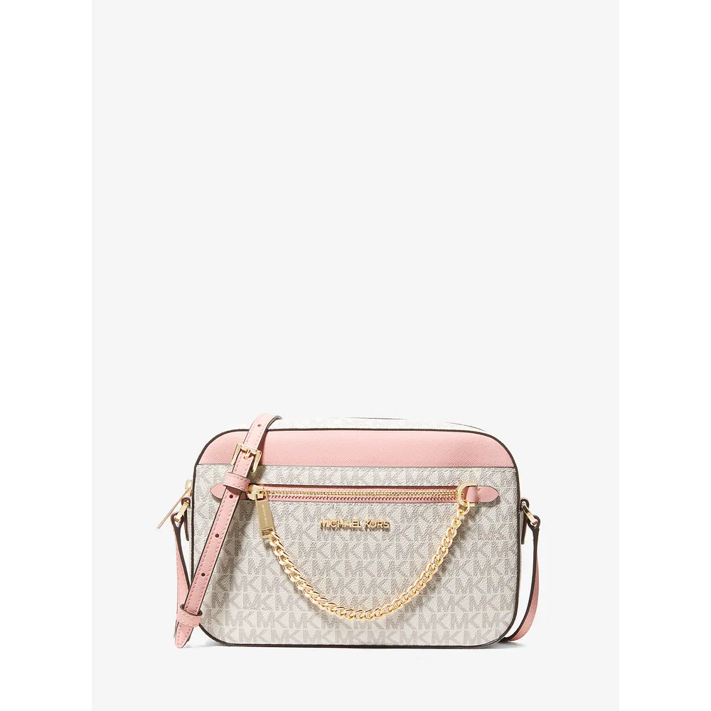 Michael Kors Bolso bandolera grande con logotipo Jet Sets | Pwd Blsh Mlt