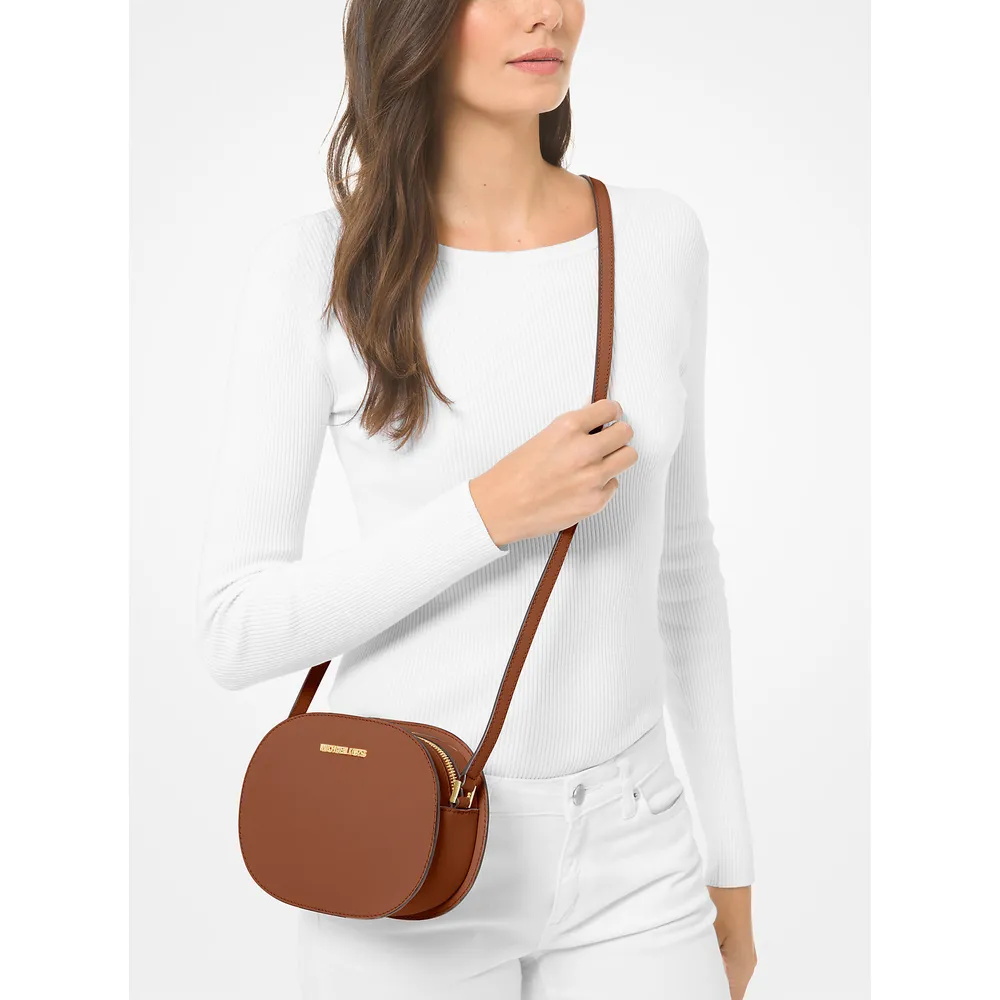 Michael Kors Bolso bandolera mediano Jet Set Travel de piel saffiano | Luggage