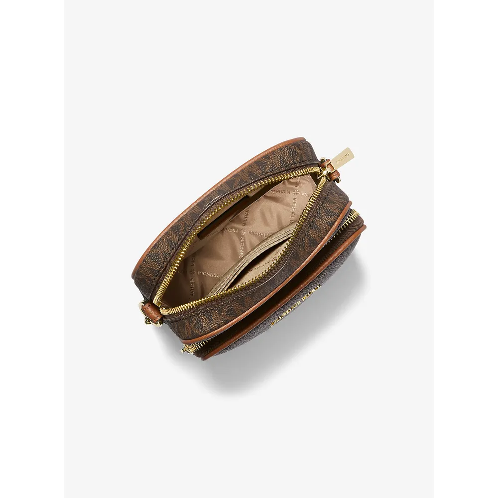 Michael Kors Bolso bandolera mediano con logotipo Jet Set Travel | Marrón
