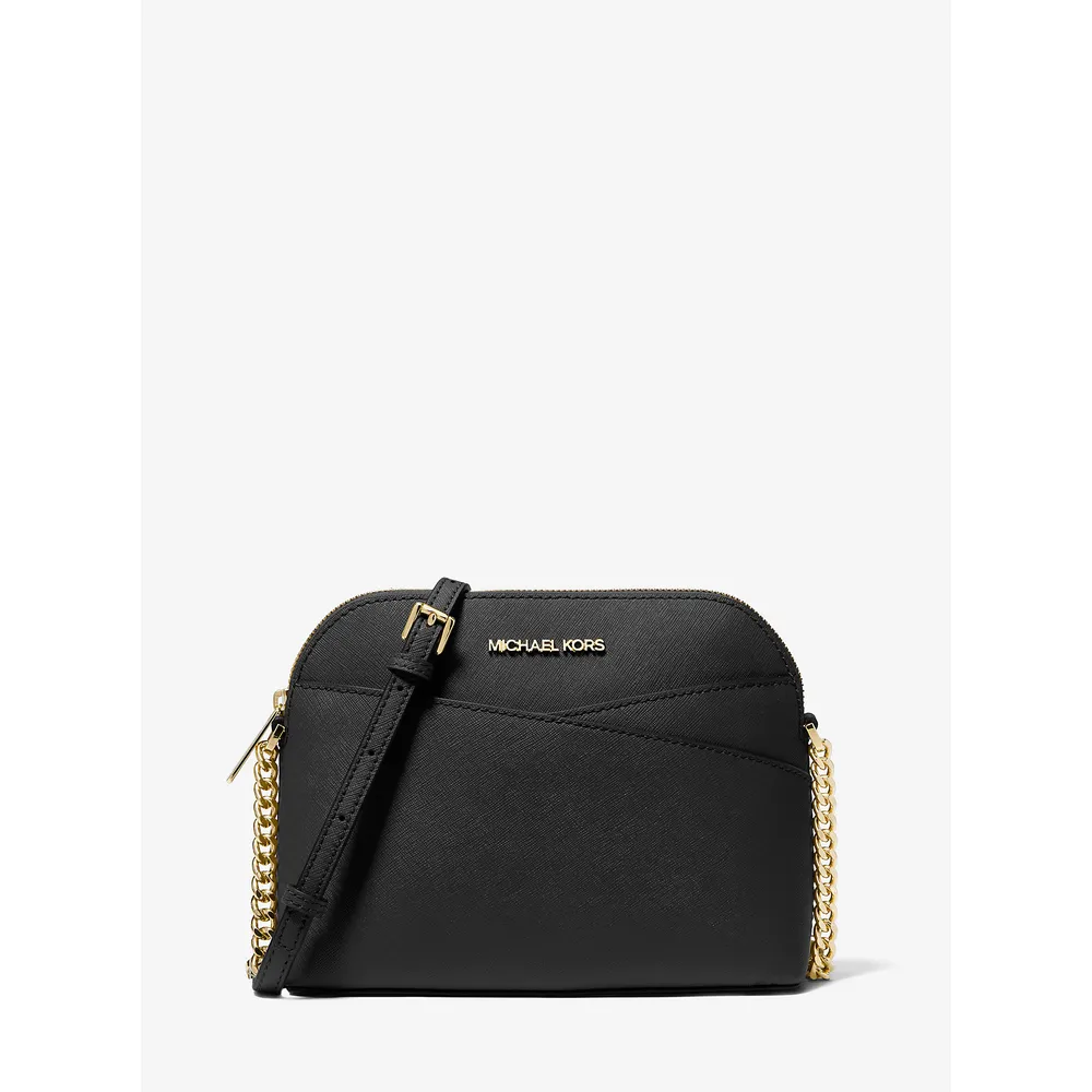 Michael Kors Bolso bandolera mediano tipo domo Jet Set Travel | Black