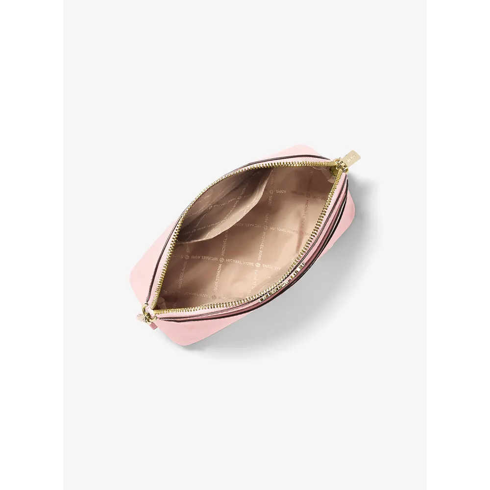 Michael Kors Bolso bandolera mediano tipo domo Jet Set Travel | Powder Blush