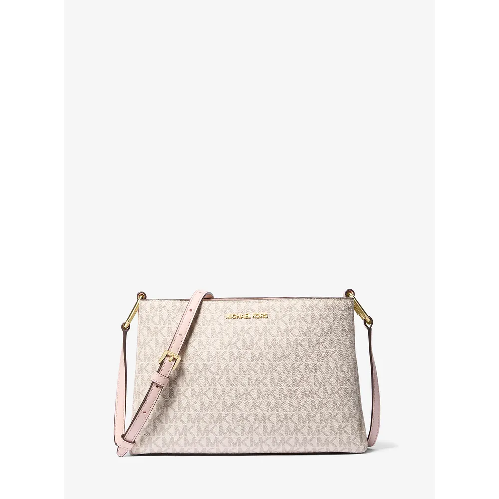 Michael Kors Bolso bandolera mediano con logotipo Trisha | Pwd Blsh Mlt
