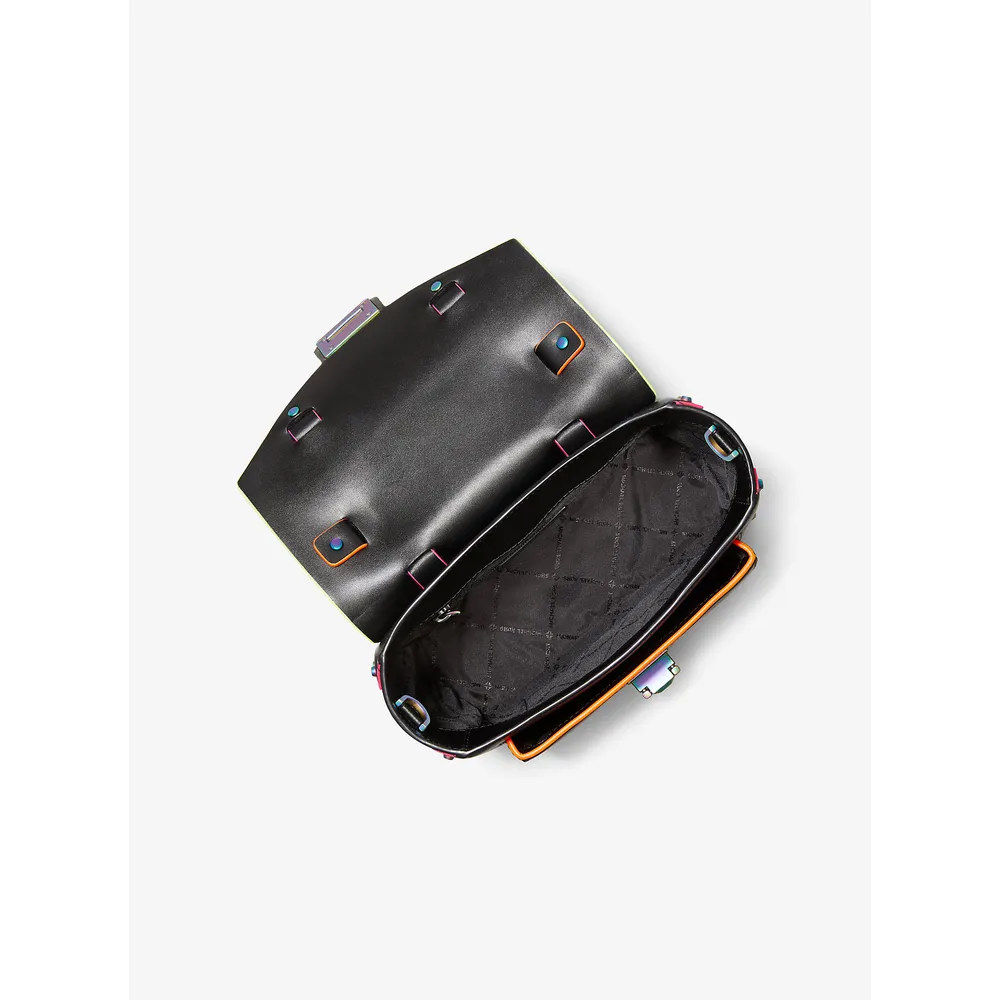 Michael Kors Bolso satchel mediano de piel | Negro