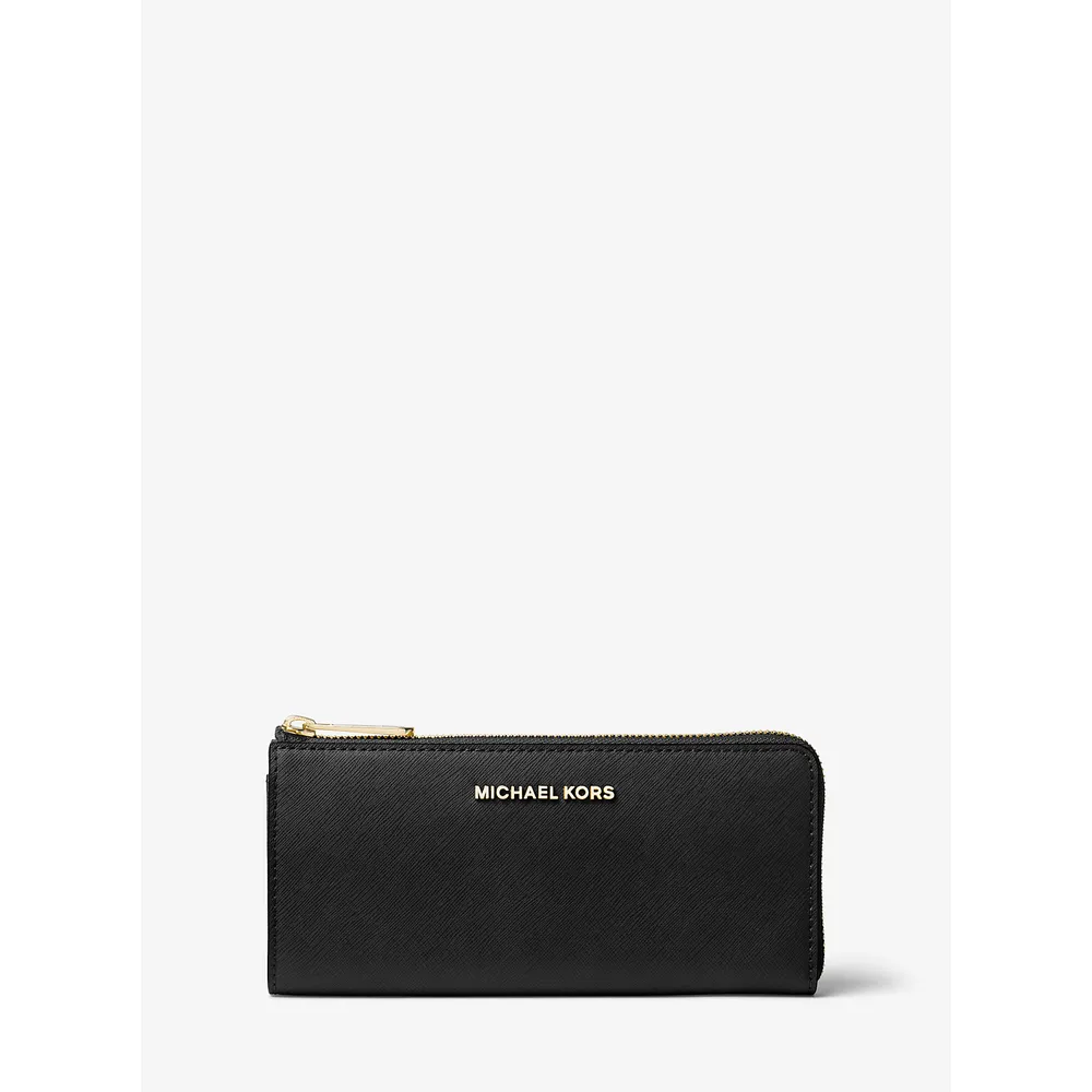 mk4940973_0_webp.webp Michael Kors Cartera grande Jet Set Travel de piel saffiano | Negro