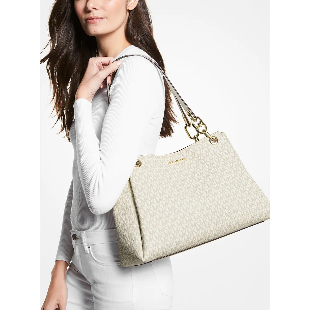 Michael Kors Bolso de hombro grande con logotipo Trisha | Lt Crm Multi
