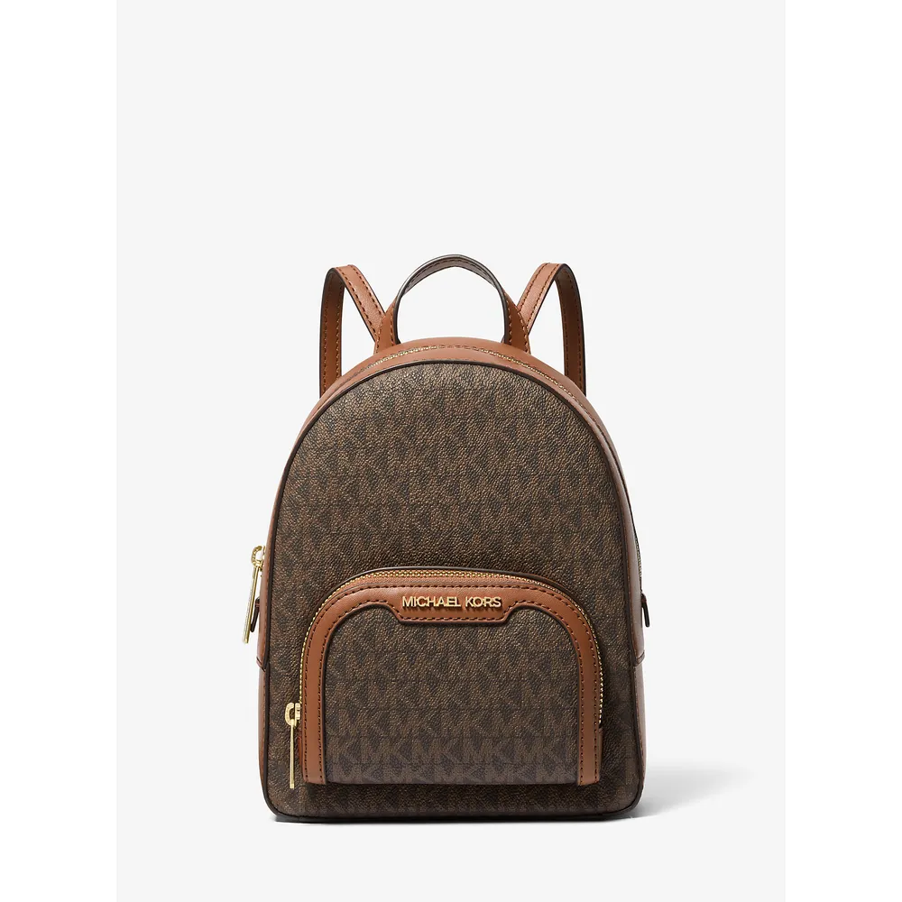 Michael Kors Mochila extrapequeña con logotipo de la firma Jaycee | Marrón