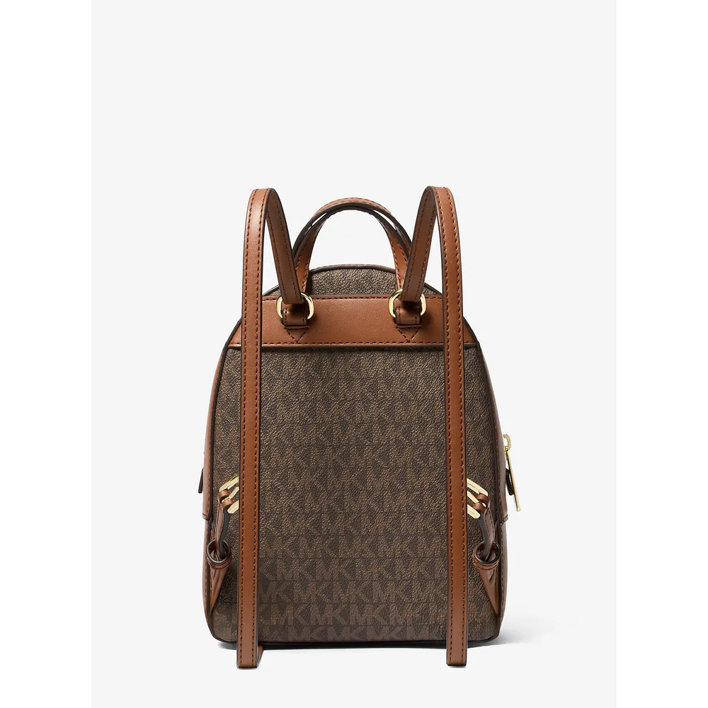 Michael Kors Mochila extrapequeña con logotipo de la firma Jaycee | Marrón