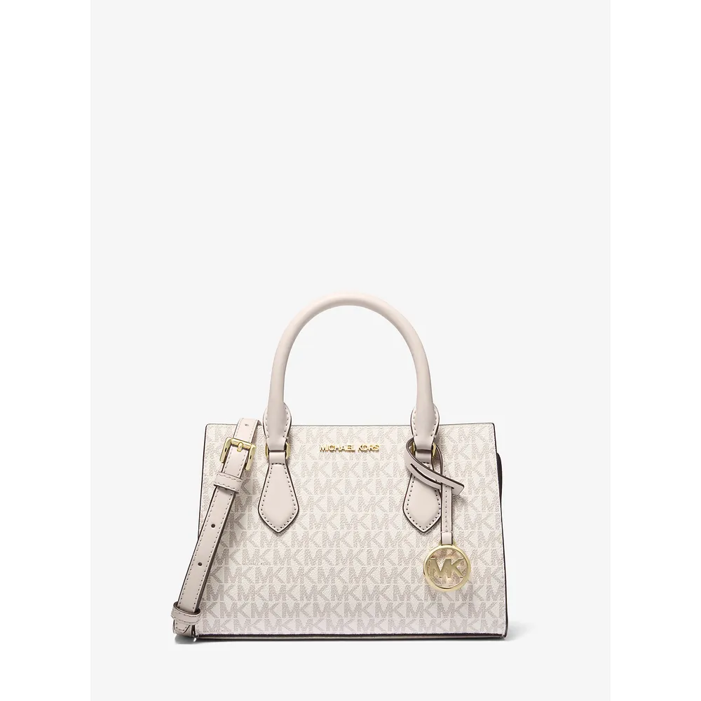 Michael Kors Bolso pequeño con logotipo de la firma Sheila | Vainilla