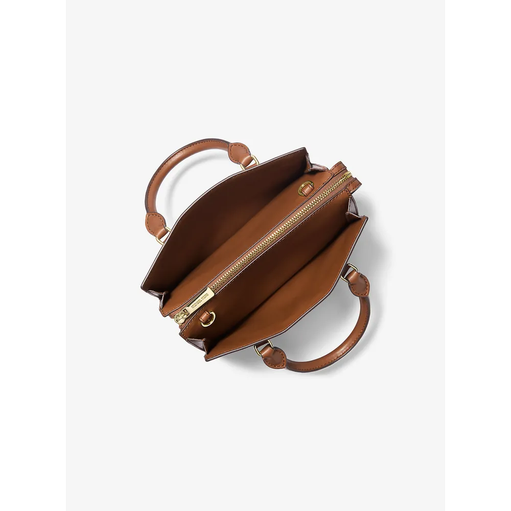 mk616377858_3_webp.webp Michael Kors Bolso pequeño con logotipo de la firma Sheila | Marrón