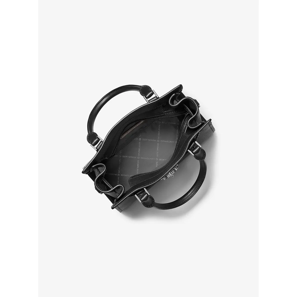 Michael Kors Bolso pequeño de cuero Hamiltons | Negro