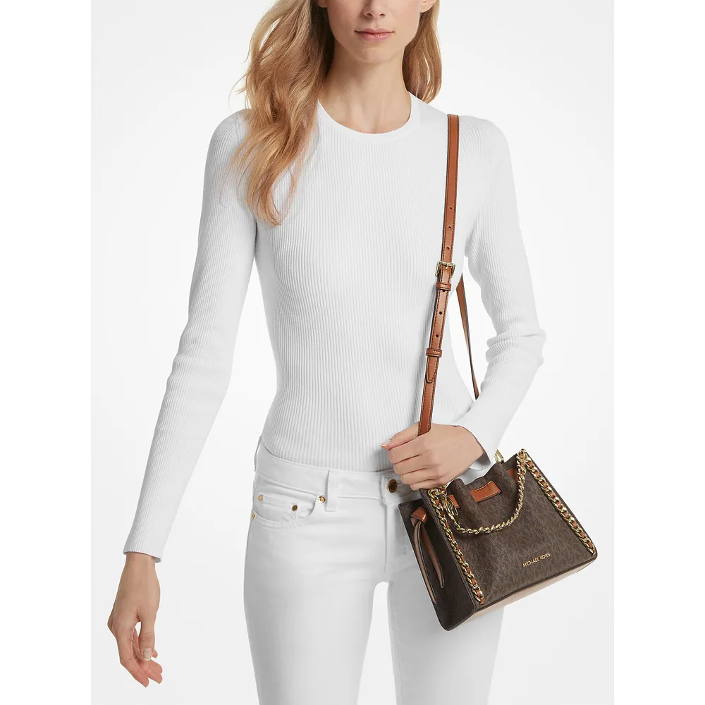 Michael Kors Bolso de hombro Mina grande | Brown