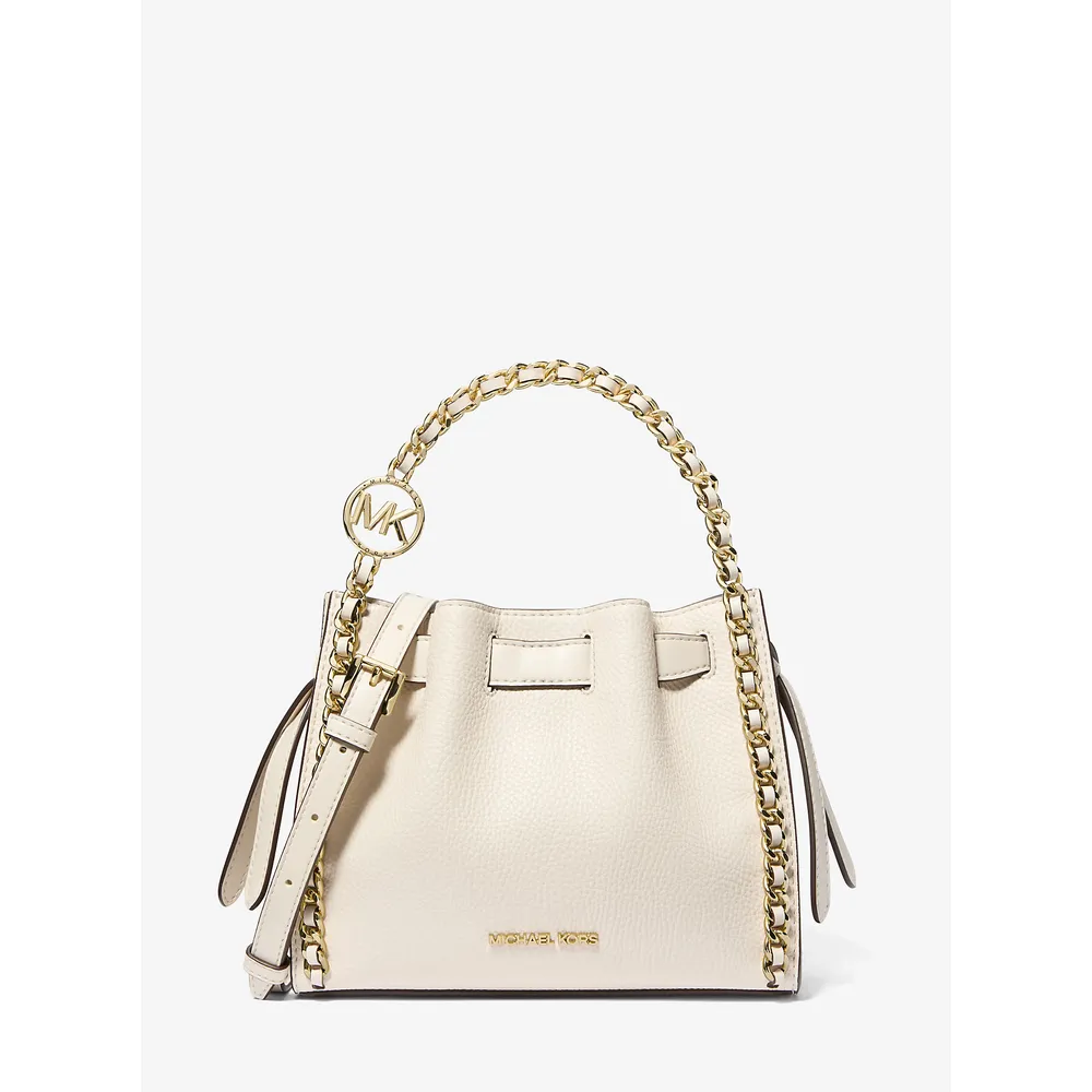 Michael Kors Bolso bandolera pequeño con cadena Mina | Lt Cream
