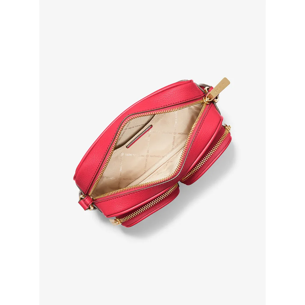 Michael Kors Bolso bandolera con funda para Apple Airpods Pro | Bright Red