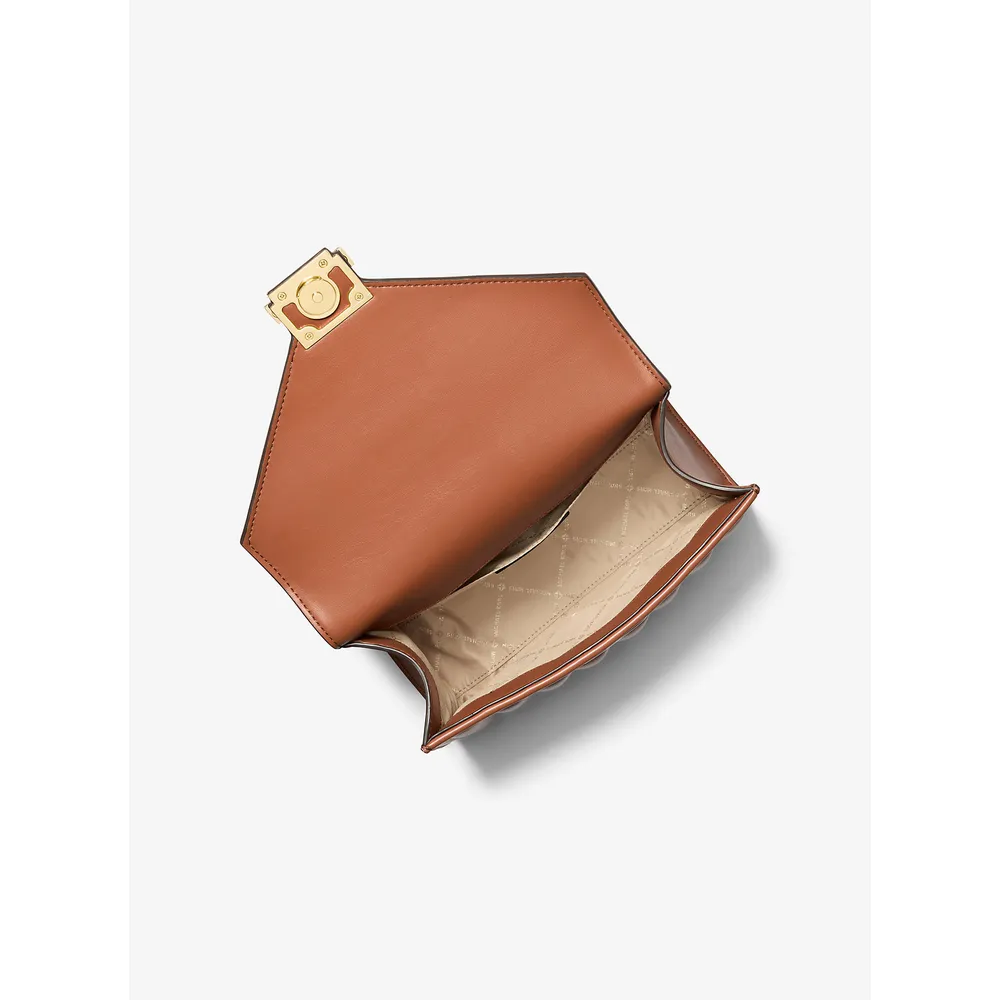 Michael Kors Bolso de hombro mediano acolchado Whitney | Luggage