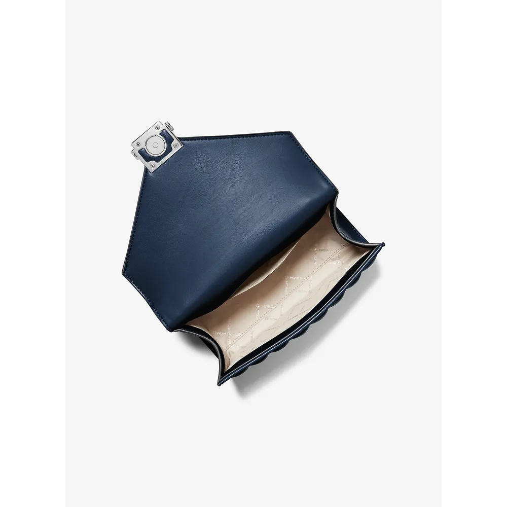 Michael Kors Bolso de hombro mediano acolchado Whitney | Navy