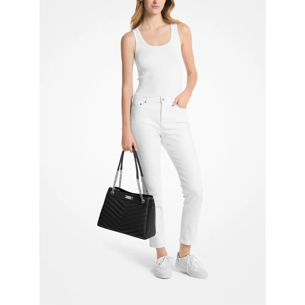 Michael Kors Bolso tote acolchado Whitney | Negro