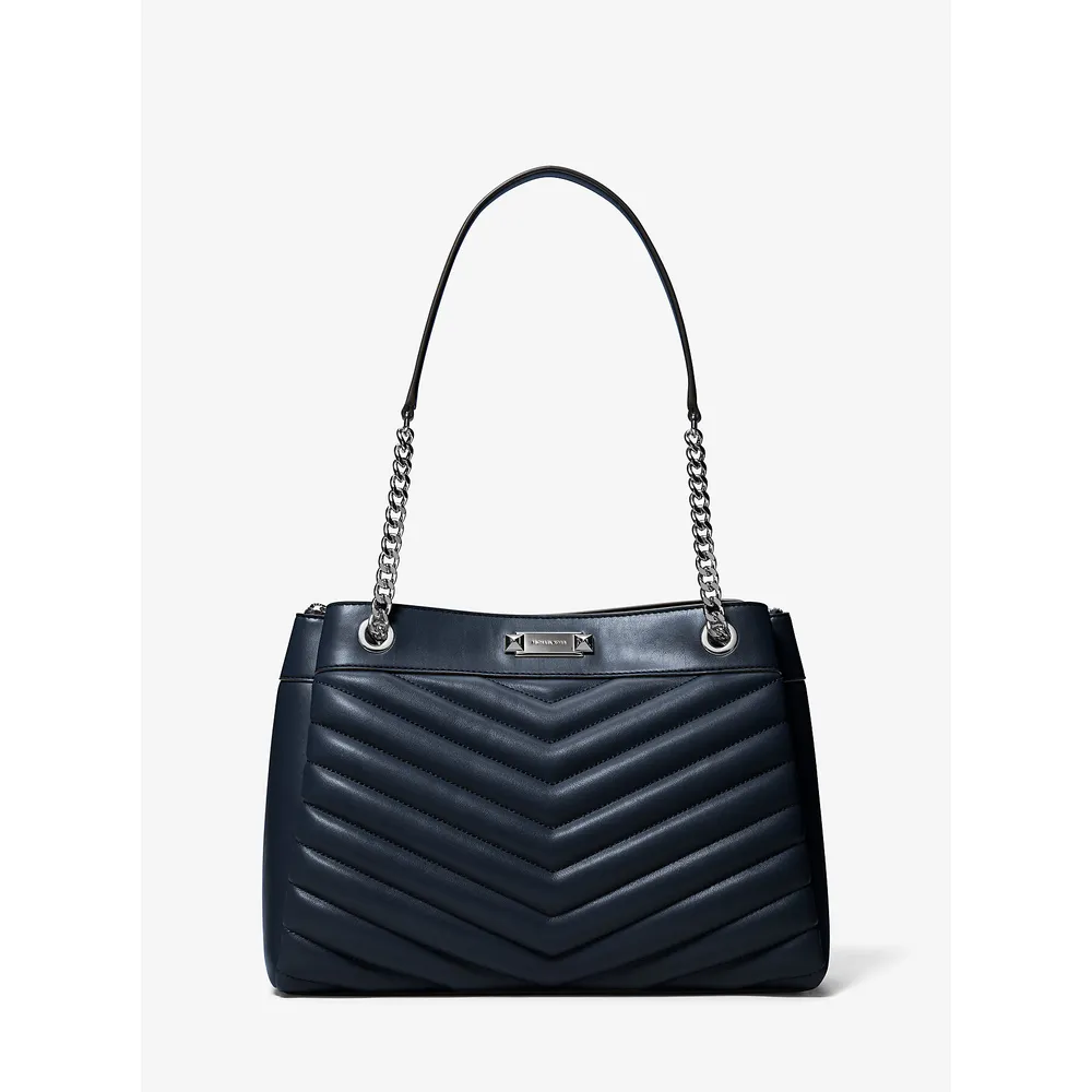 mk623748935_0_webp.webp Michael Kors Bolso tote mediano acolchado Whitney | Navy