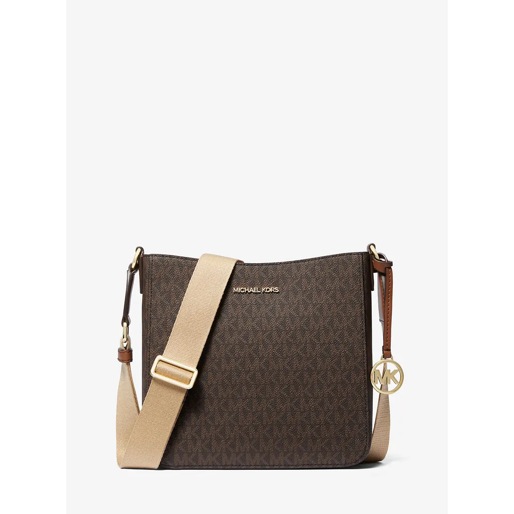 Michael Kors Bolso bandolera pequeño con el logotipo de Jet Set Travel | Marrón