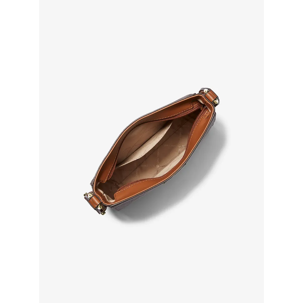 Michael Kors Bolso bandolera pequeño con el logotipo de Jet Set Travel | Marrón