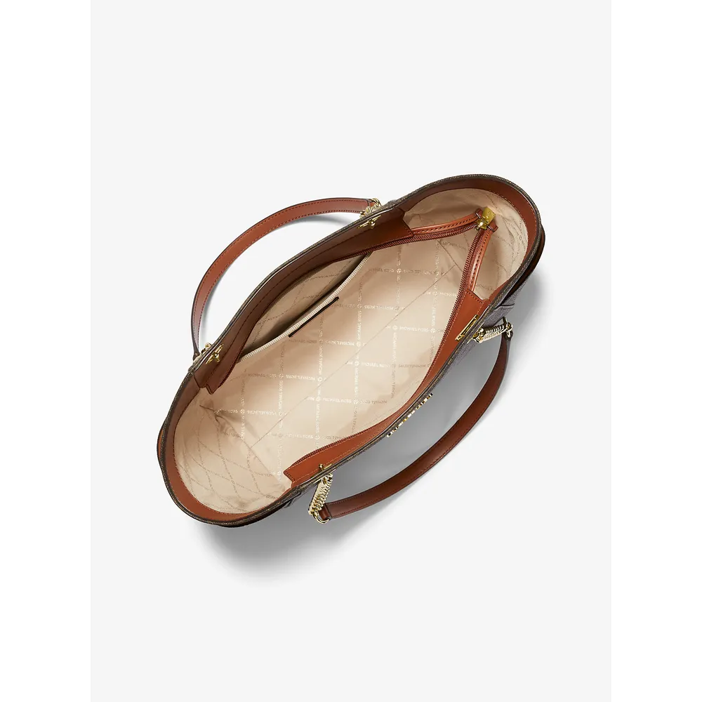 mk623762818_1_webp.webp Michael Kors Bolso de hombro grande con logotipo de Jet Set | Marrón