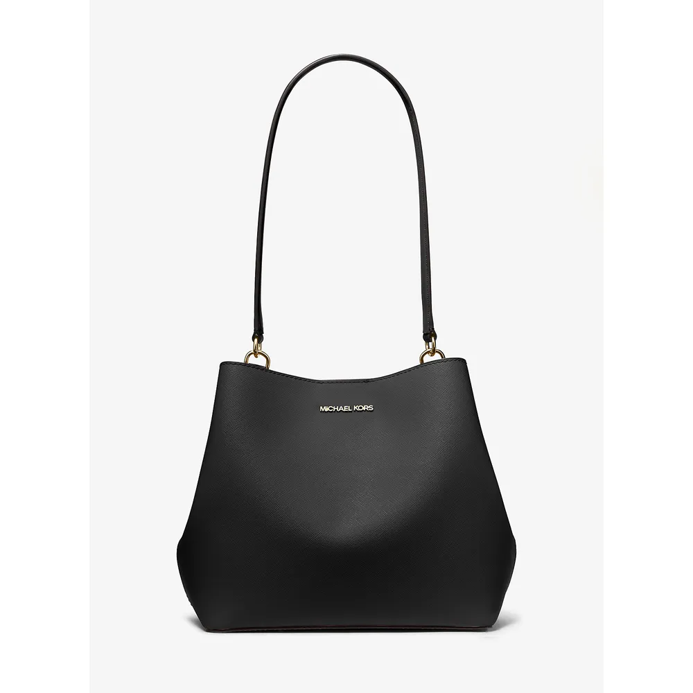 Michael Kors Bolso de hombro mediano Pratt | Negro