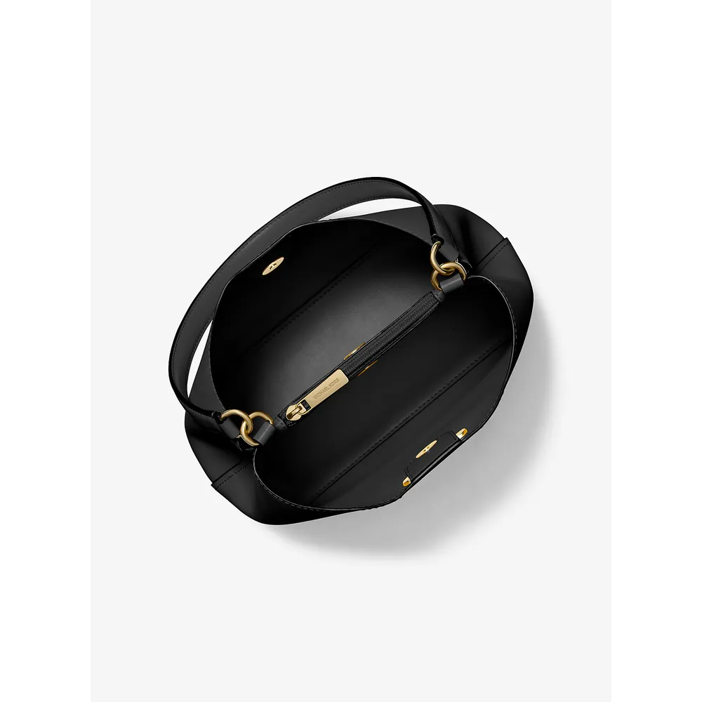 Michael Kors Bolso de hombro mediano Pratt | Negro