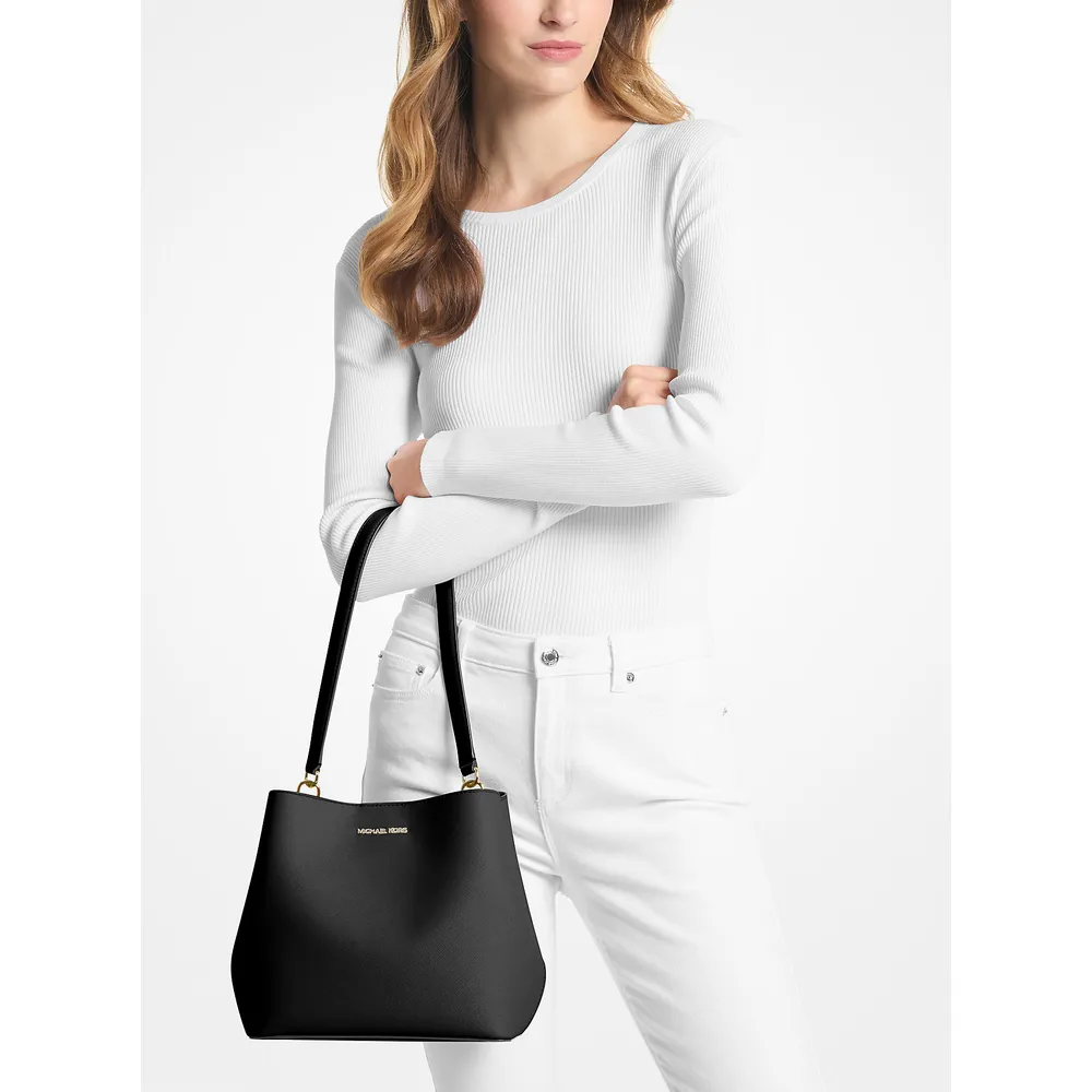 Michael Kors Bolso de hombro mediano Pratt | Negro