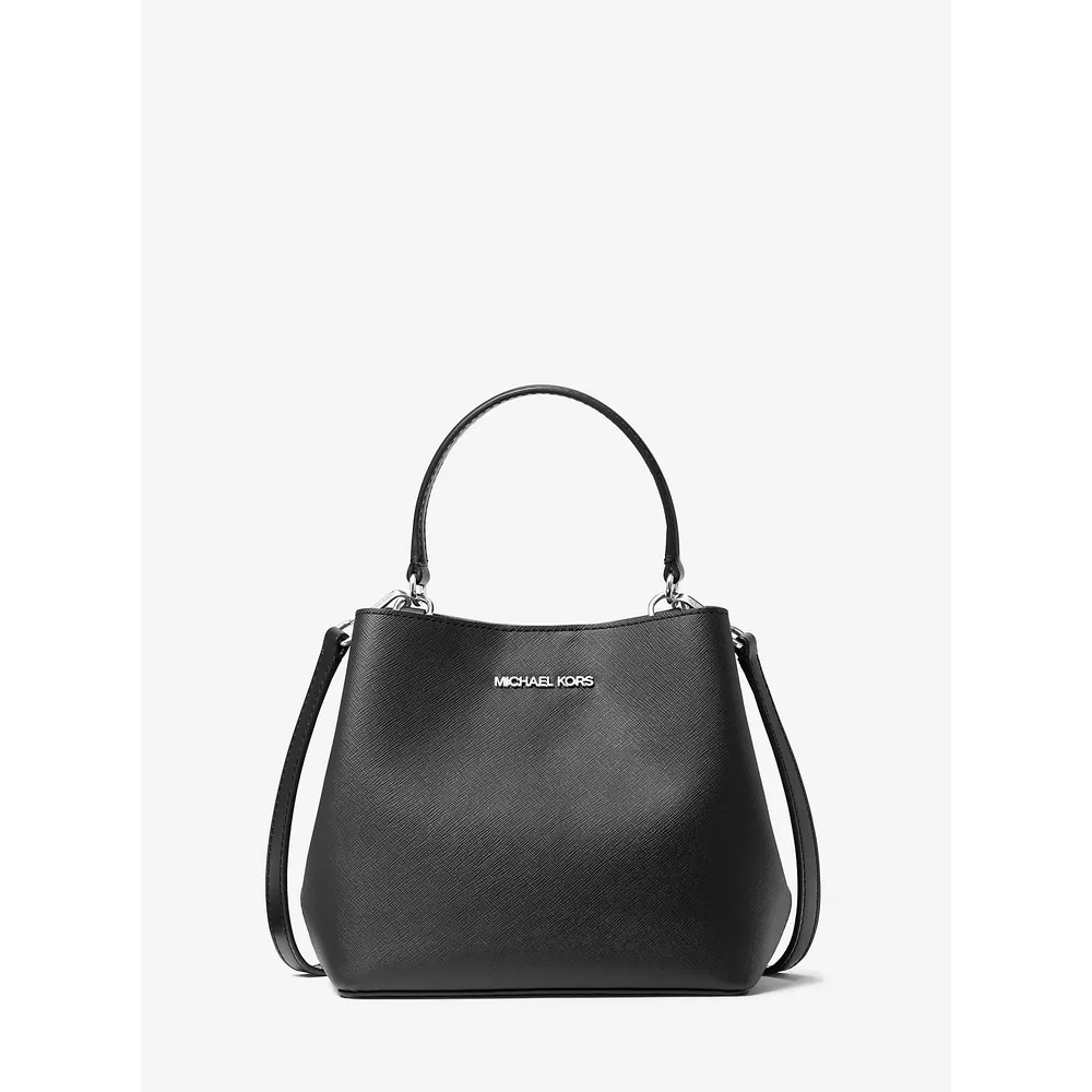 Michael Kors Bolso de hombro convertible pequeño Pratt | Negro