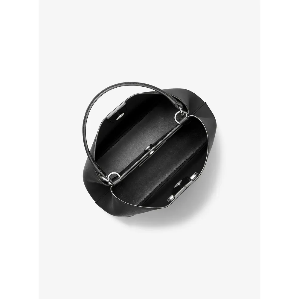 Michael Kors Bolso de hombro convertible pequeño Pratt | Negro
